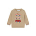 Mayoral Baby Intarsia Embroidered Sweater. Front view.