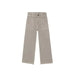 Mayoral Girl's Flared Twill Pants shown in the Sepia color option. Front view. 