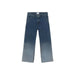 Mayoral Girl's Color Gradient Jeans shown in the Medium Jeans color option. Front view.