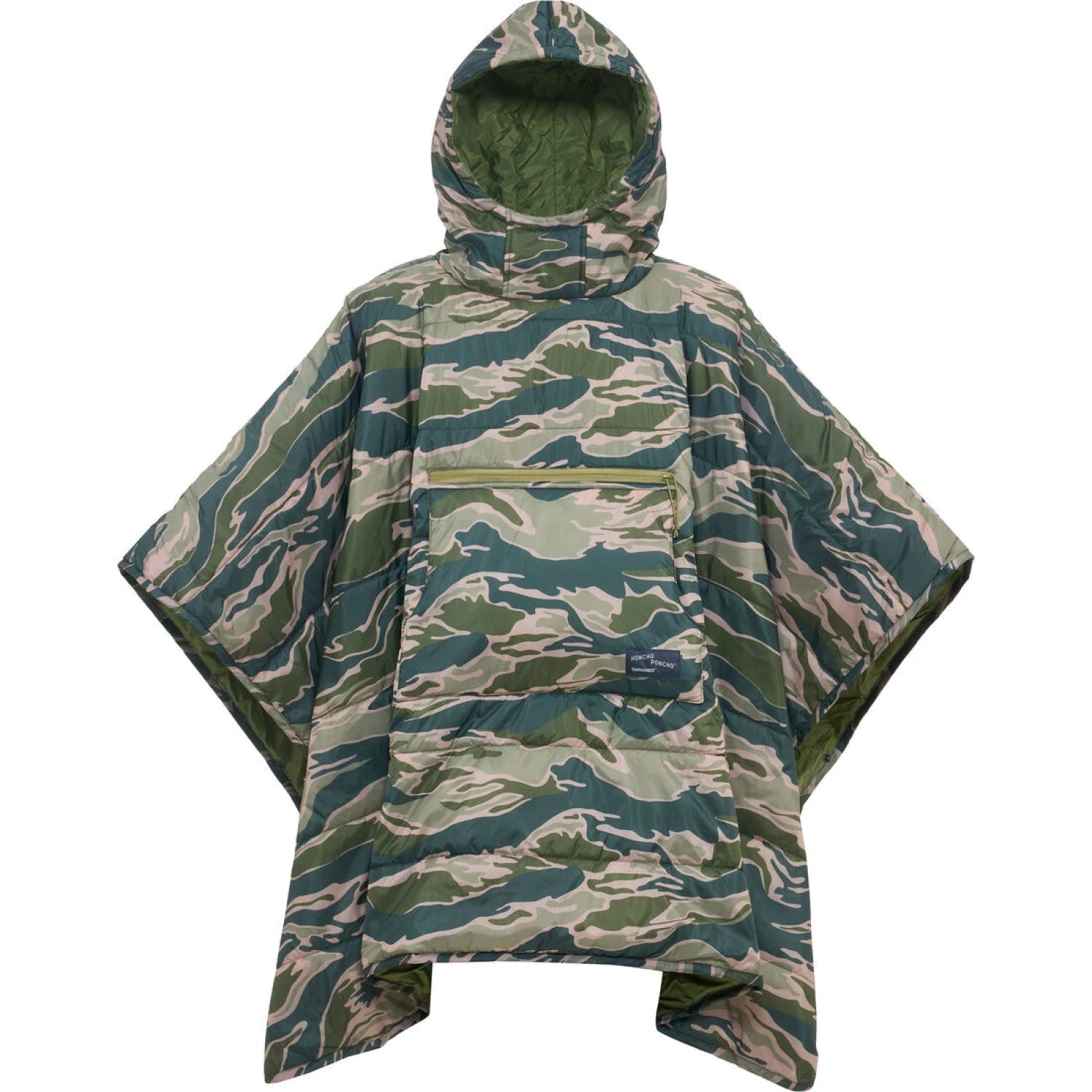 Thermarest Honcho Poncho™ in camo, front view