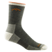 Darn Tough Men's Hiker Micro Crew Midweight Hiking Sock in olive, side view