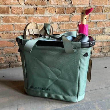 Gregory Packs Alpaca Gear Tote 30 in Nomad Green, front view full