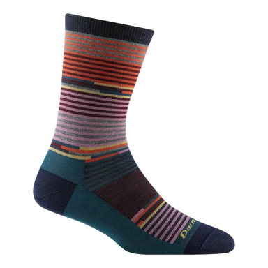 Darn Tough Women's Pixie Crew Lightweight Lifestyle Socks in navy, side view