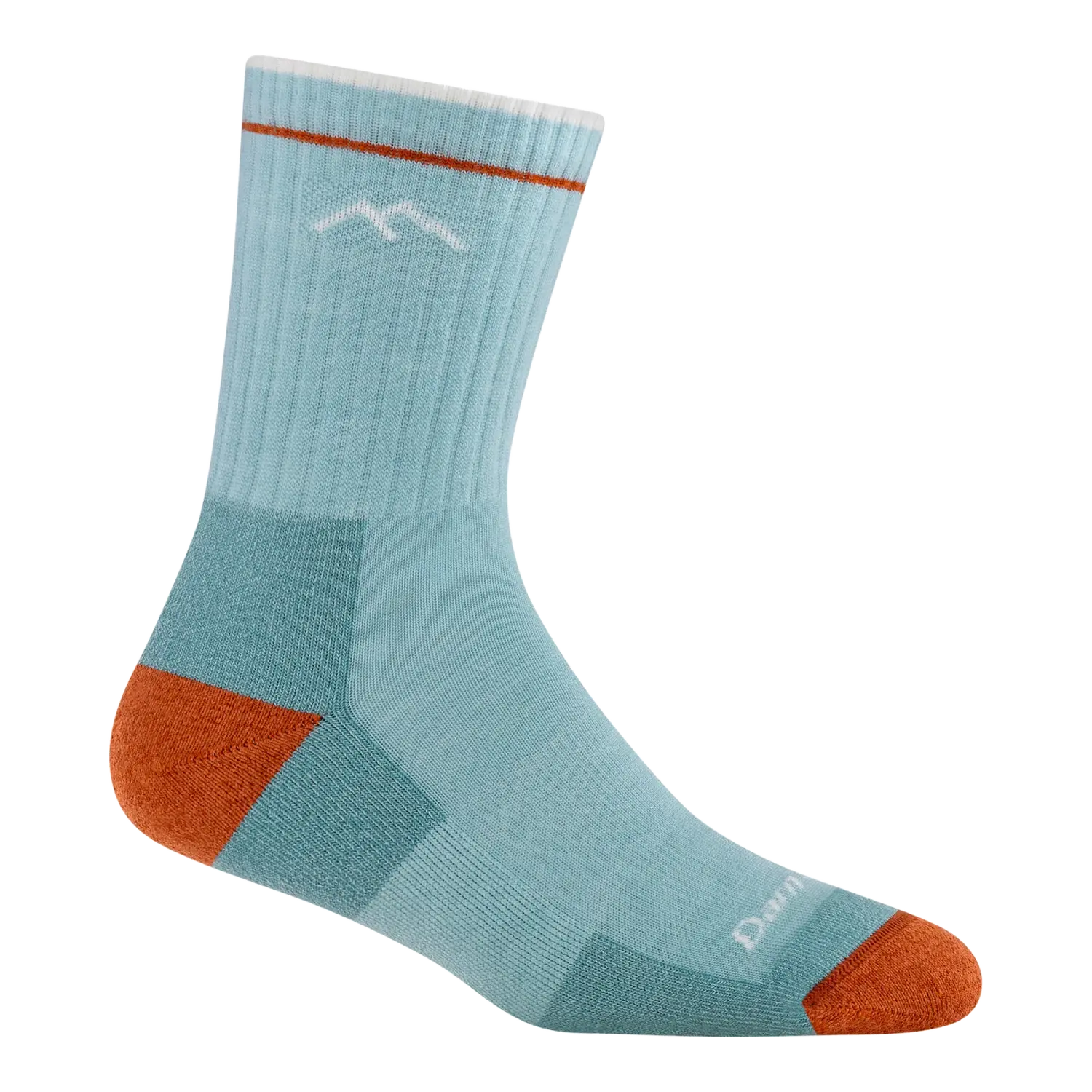 Darn Tough Women's Hiker Midweight Micro Crew in glacier