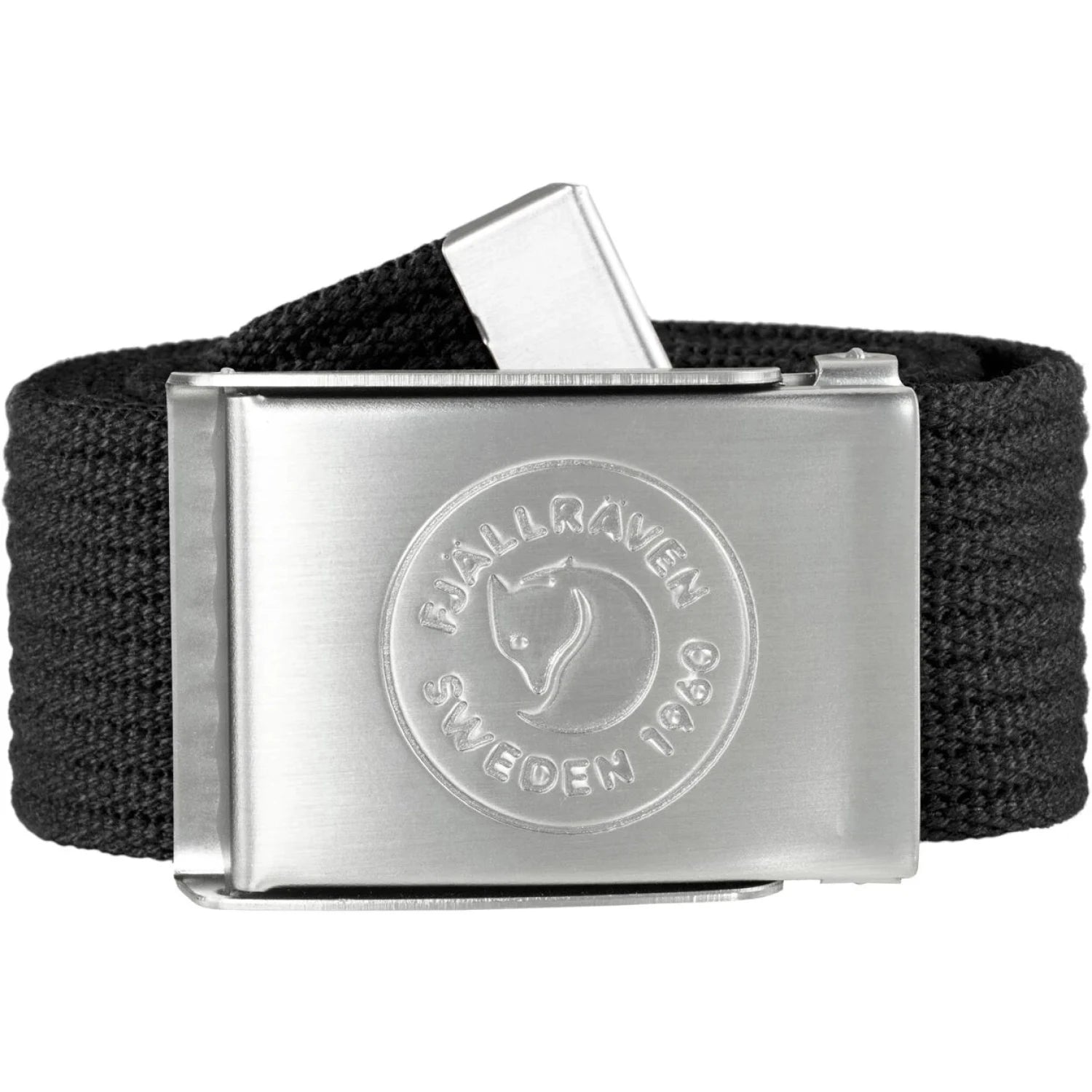 Fjall Raven 1960 Logo Belt in black, front view