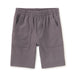 Tea Collection Boy's Playwear Shorts in thunder grey, flat front view
