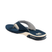 Reef Men's Fanning Sandal in navy/oat, back view