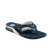 Reef Men's Fanning Sandal in navy/oat, front view