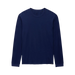PrAna Men's Everyday Long Sleeve Tee in capulet blue, flat front view
