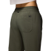 PrAna Women's Wonderland Rocks E-Waist Jogger in spruce, on model back pocket detail view