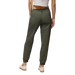 PrAna Women's Wonderland Rocks E-Waist Jogger in spruce, on model back view