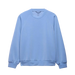 PrAna Women's Shea Soft Crewneck in blue vibes, flat front view