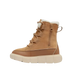 Sorel Kid's EXPLORER™ III Waterproof Boot in tawny buff & bleached ceramic, inside view