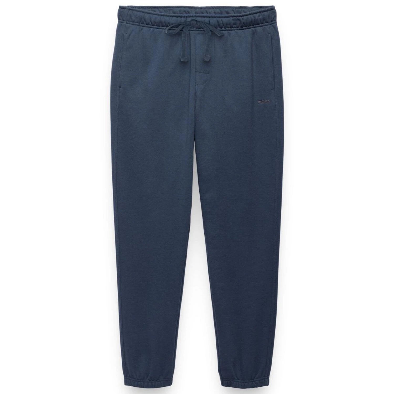 PrAna M's prAna Fleece Sweatpant in stormy night, flat front view
