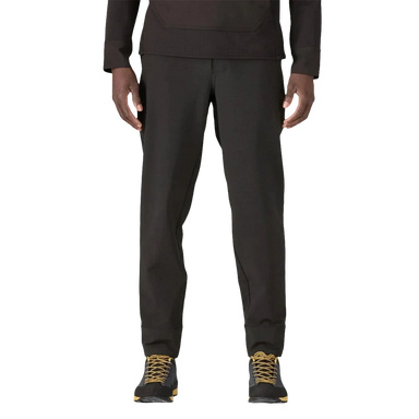 Patagonia Men's R2® TechFace Pants in black, on model front view
