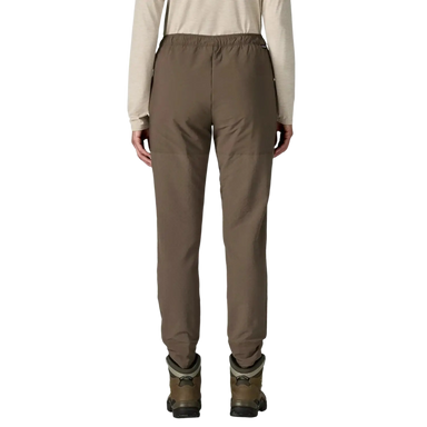 Patagonia Women's R2® CrossStrata Pants in marlow brown , model back view