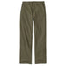 Patagonia Women's Utility Pants in basin green, flat front view 