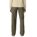 Patagonia Women's Utility Pants in basin green, on model back view 