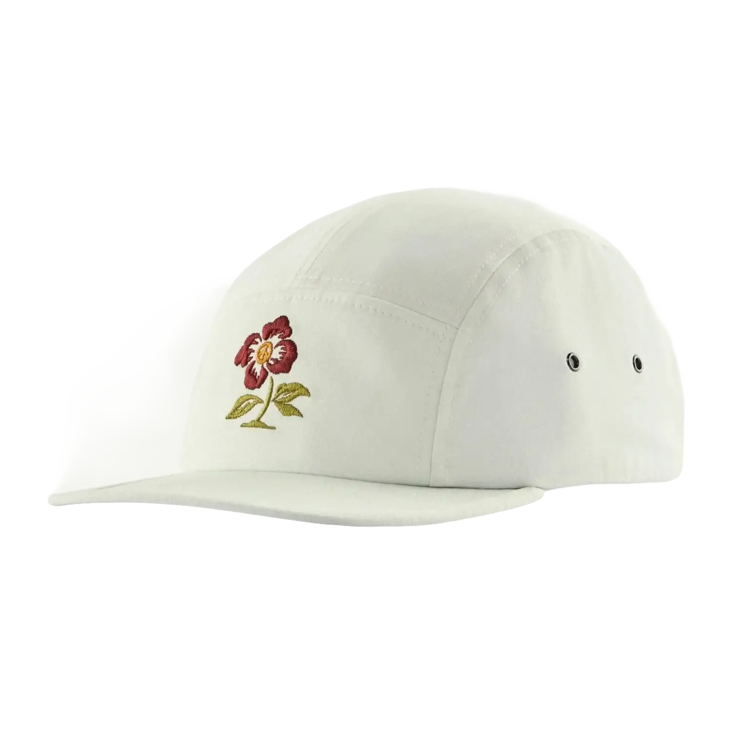 Patagonia Graphic Maclure Hat in peace seeds & birch white, front view