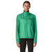 Patagonia Women's Houdini® Stash 1/2-Zip Pullover in aqua stone, on model front view