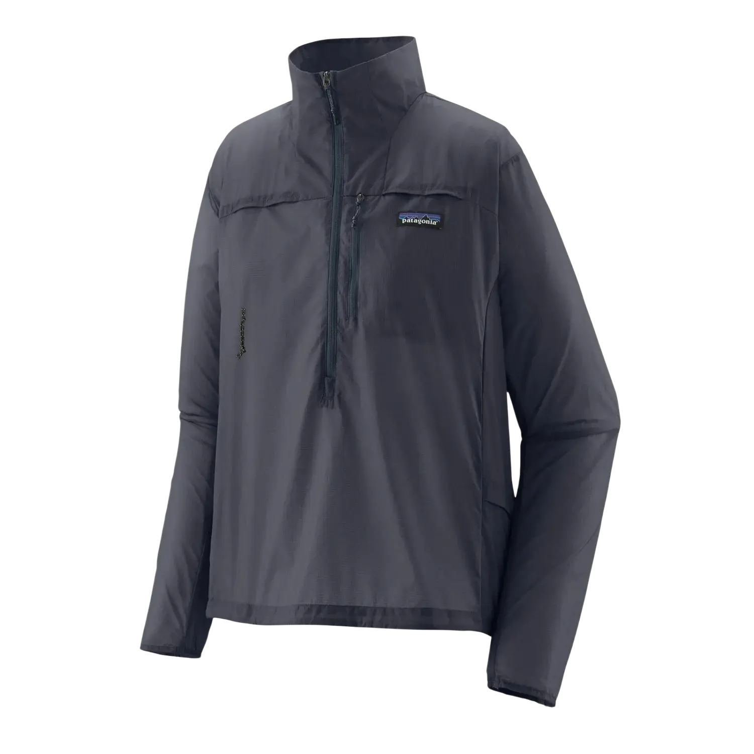 Patagonia Women's Houdini® Stash 1/2-Zip Pullover in smolder blue, front view