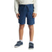 Mayoral K's Striped Lined Shorts, Indigo, front view model