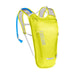 Camelbak Classic Light 70oz Hydration Pack in safety yellow & silver, front view