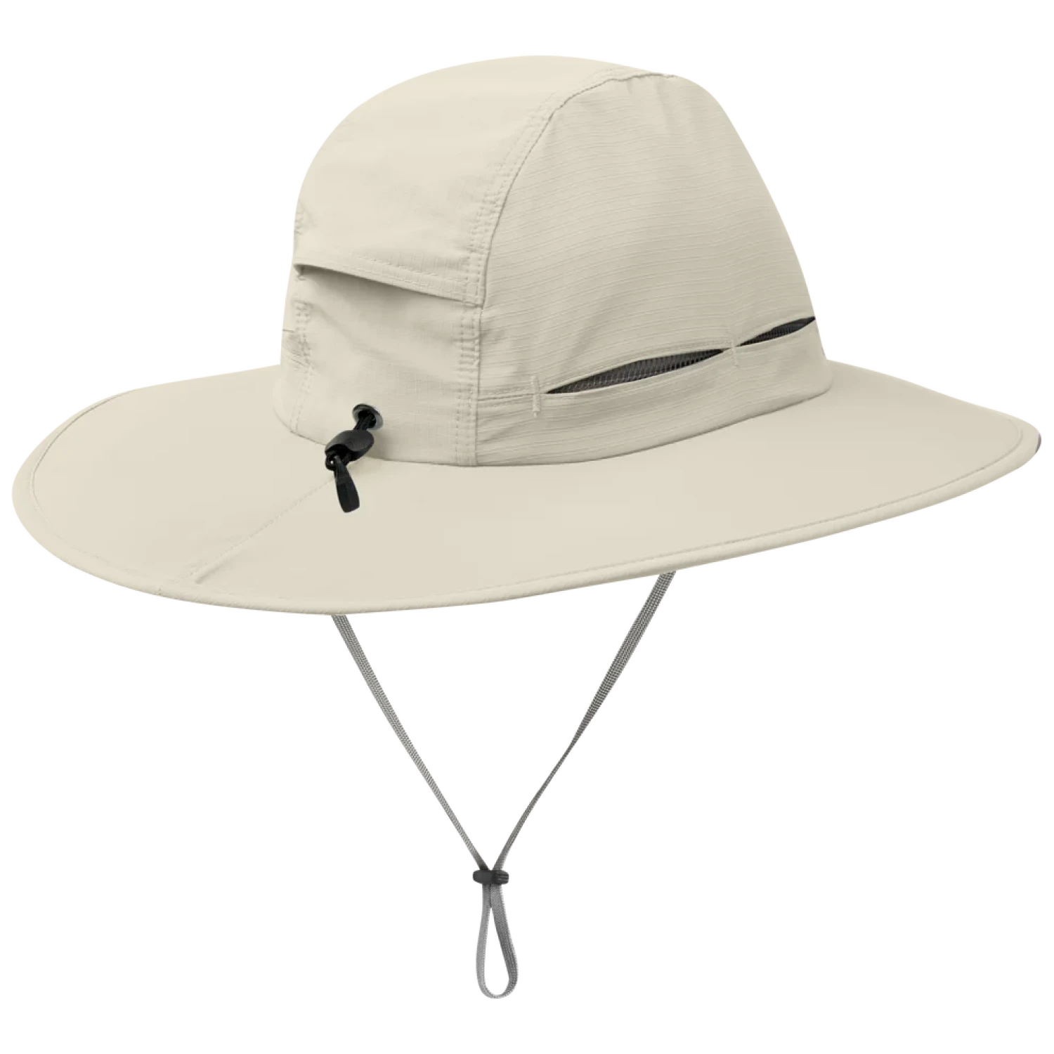 Outdoor Research Sunbriolet Sun Hat in sand, back view