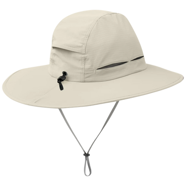 Outdoor Research Sunbriolet Sun Hat in sand, back view