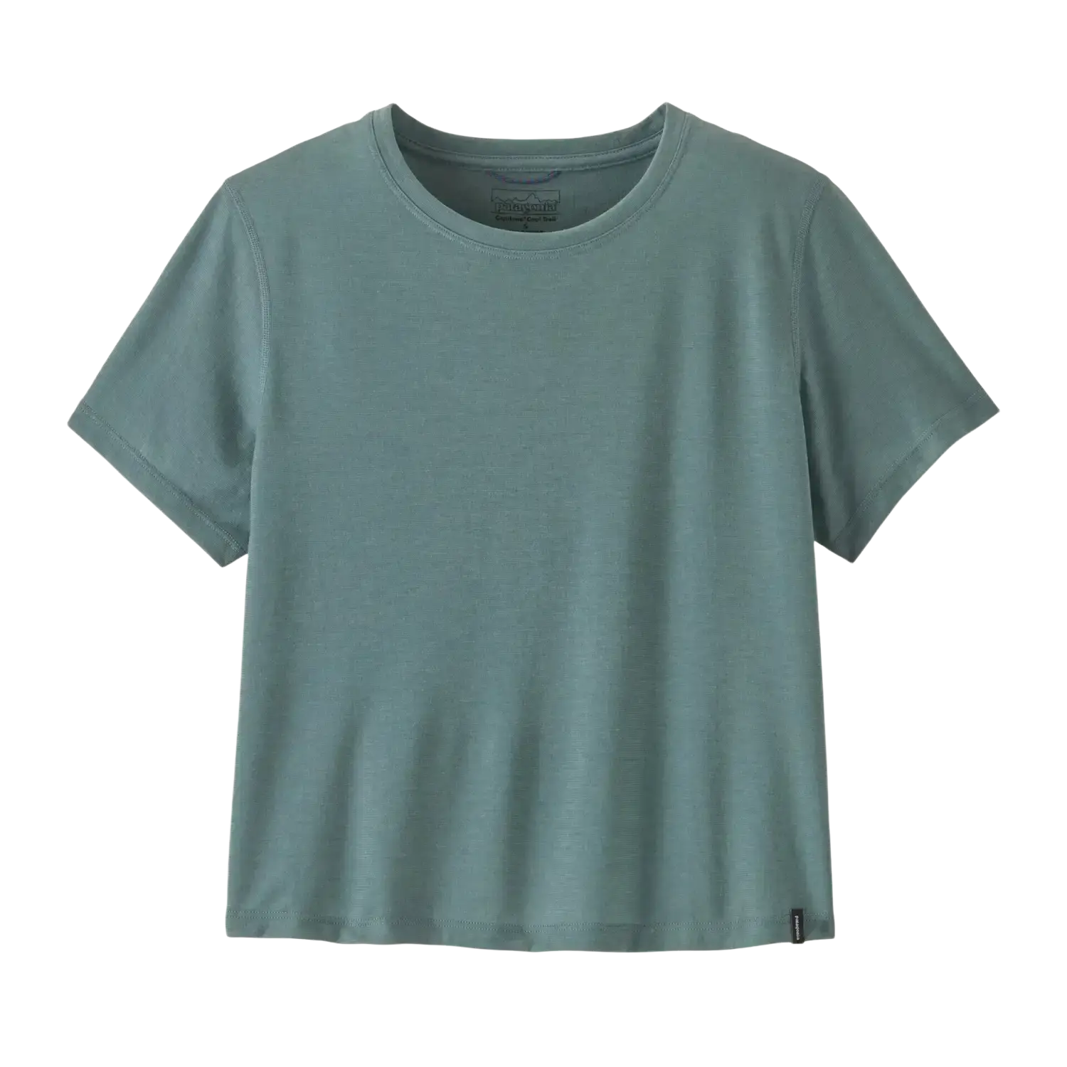 Patagonia Women's Capilene® Cool Trail Cropped Shirt, flat view