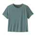 Patagonia Women's Capilene® Cool Trail Cropped Shirt, flat view