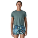 Patagonia Women's Capilene® Cool Trail Cropped Shirt, model front
