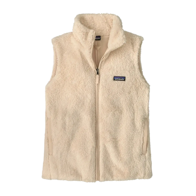 Patagonia Women's Los Gatos Fleece Vest in natural, front view