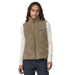 Patagonia Women's Los Gatos Fleece Vest in seabird grey, on model front view