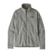 Women's Better Sweater® Fleece Jacket in birch white, flat front view