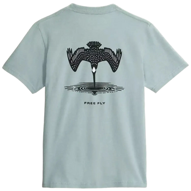 Free Fly Men's Dive Bomb Pocket Tee, back view