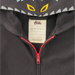Tea Collection Boy's Dragon Hood Easy Fit Hoodie in pepper, tag detail