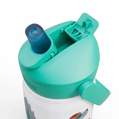 Camelbak Kid's Thrive™ Flip Straw Insulated Stainless Steel Water Bottle 12oz in biking dogs, spout up