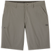 Outdoor Research Men's Ferrosi Shorts in pewter, front view
