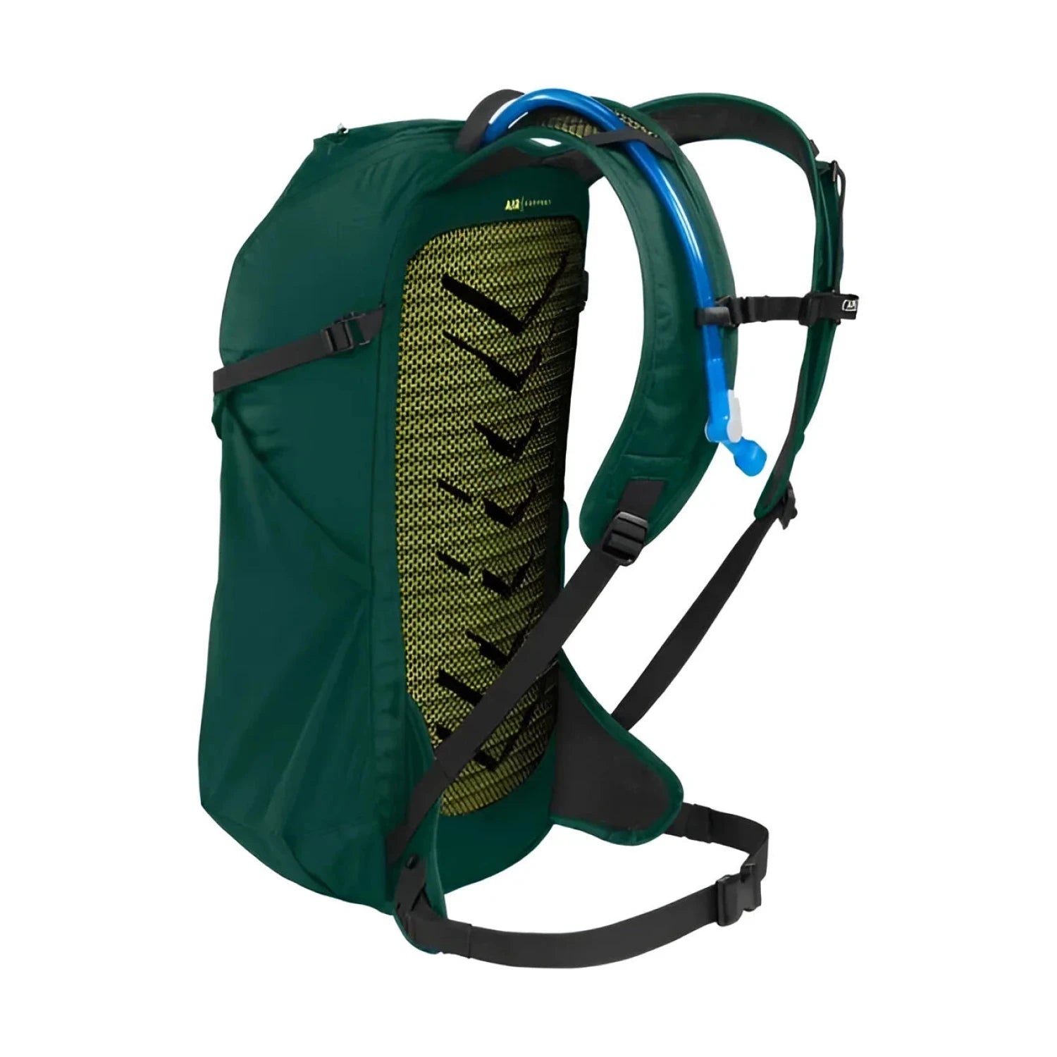 Camelbak Rim Runner™ X22 Hiking Hydration Pack with Crux® 1.5L Reservoir in bistro green, back angled