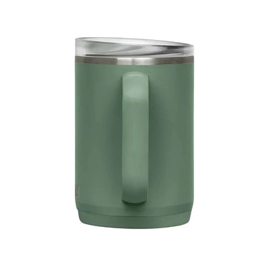 Camelbak Thrive™ Mug, Insulated Stainless Steel 16oz in moss, side view