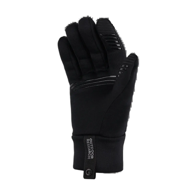 Outdoor Research Women's Vigor Midweight Sensor Gloves in black, palm view