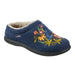L.L. Bean Women's Daybreak Scuffs in night & jess franks floral, side view