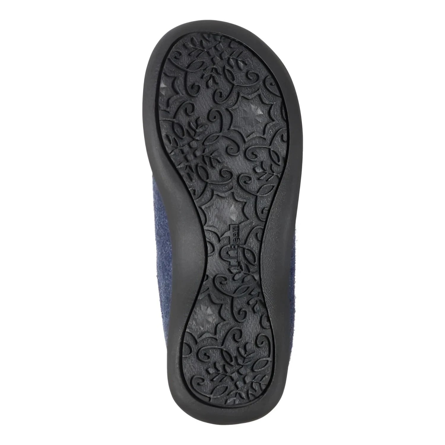 L.L. Bean Women's Daybreak Scuffs in night & jess franks floral, sole view