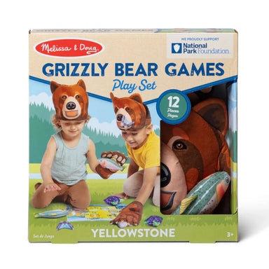 Melissa and Doug Grizzly Bear Game Set in it's box.