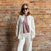 Free Fly Women's Sullivan's Shirt, model front view