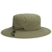 Outdoor Research Stratoburst Rain Hat in ranger green, back view