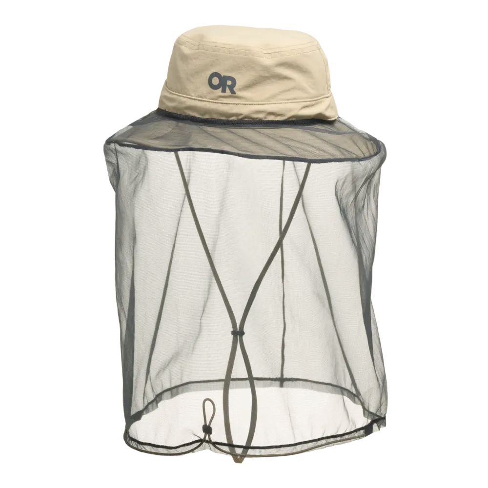 Outdoor Research Helios Bug Hat in pro khaki, front view
