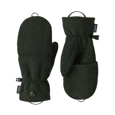 Patagonia Better Sweater™ Fleece Gloves in old growth green, pair view