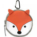 First Ad Kits for kids. A pouch with a fox face and carabiner to attach to backpacks. 